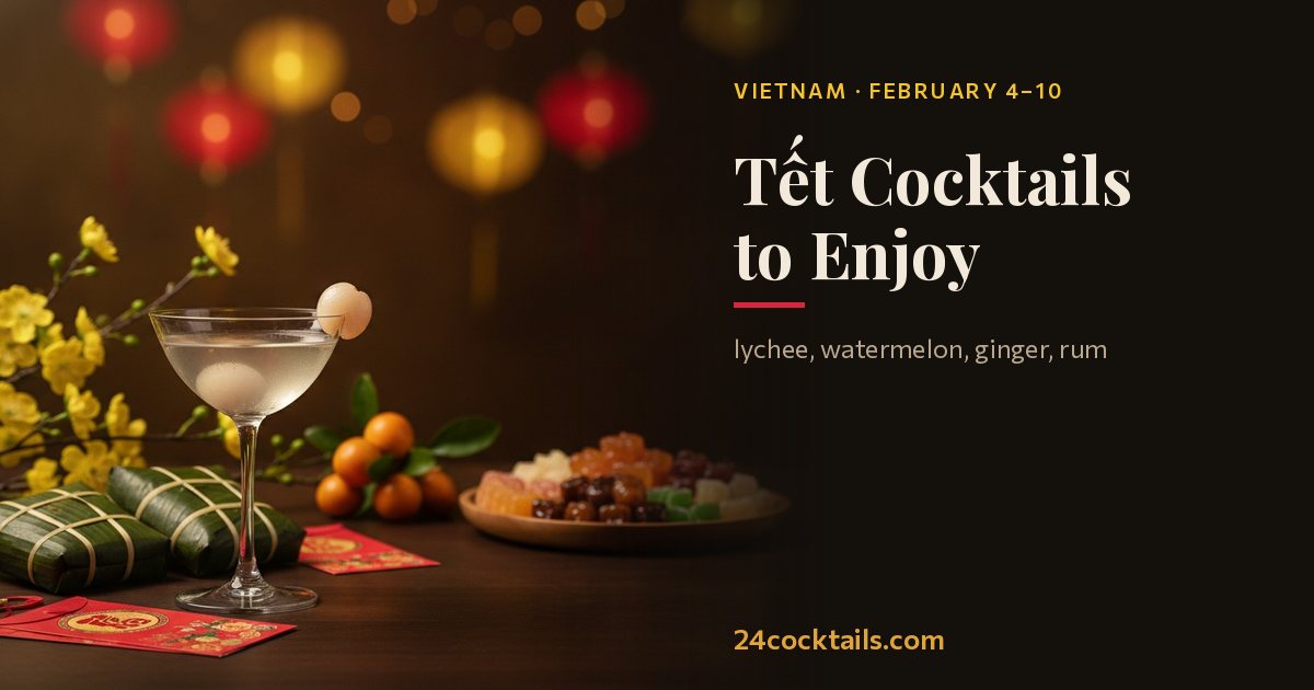 Top 10 Cocktails for Tết Celebrations