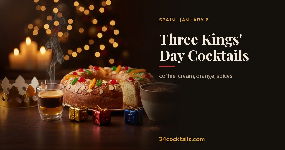 Top 10 Cocktails for Three Kings' Day