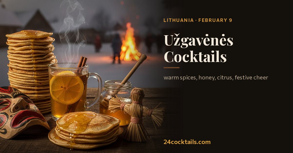 Top 10 Cocktails for Užgavėnės