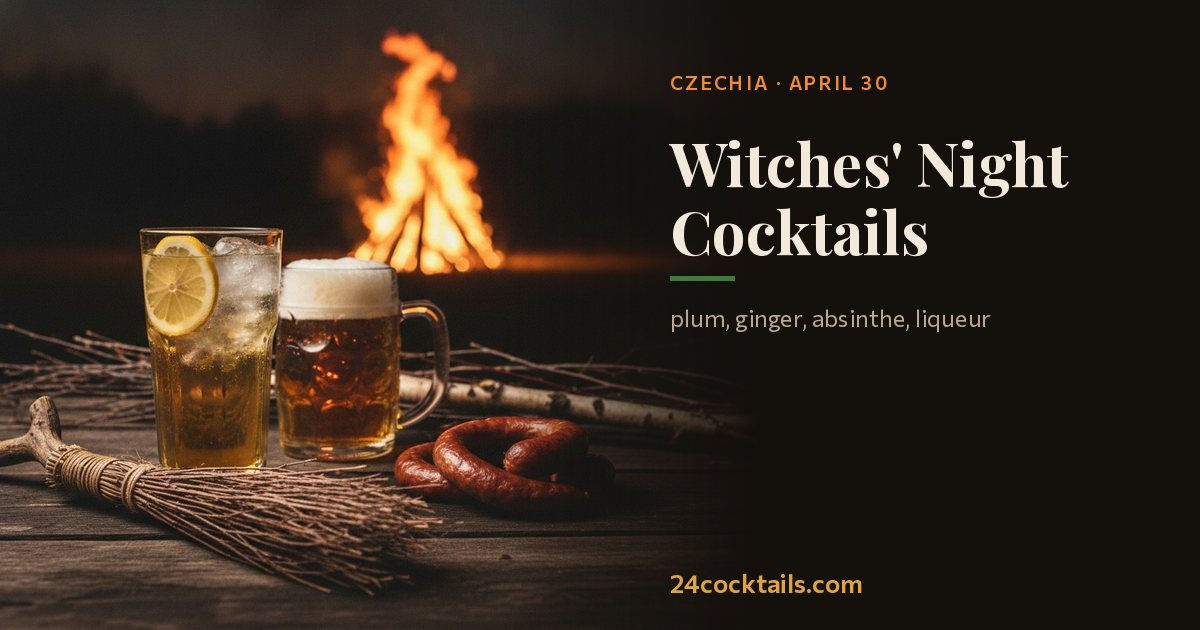Top 10 Cocktails for Witches' Night