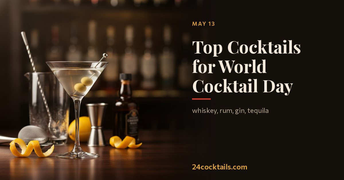 Top 10 Cocktails for World Cocktail Day