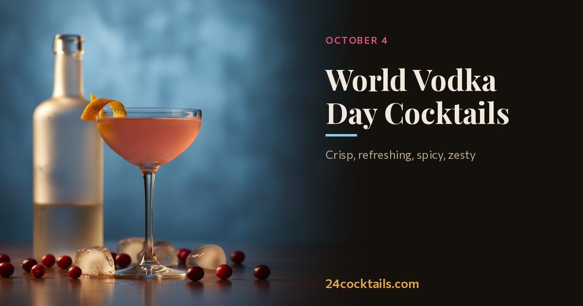 Top 10 cocktails for World Vodka Day