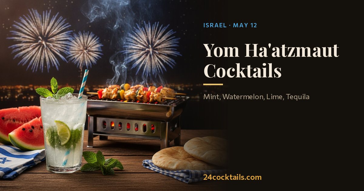 Top 10 Cocktails for Yom Ha'atzmaut