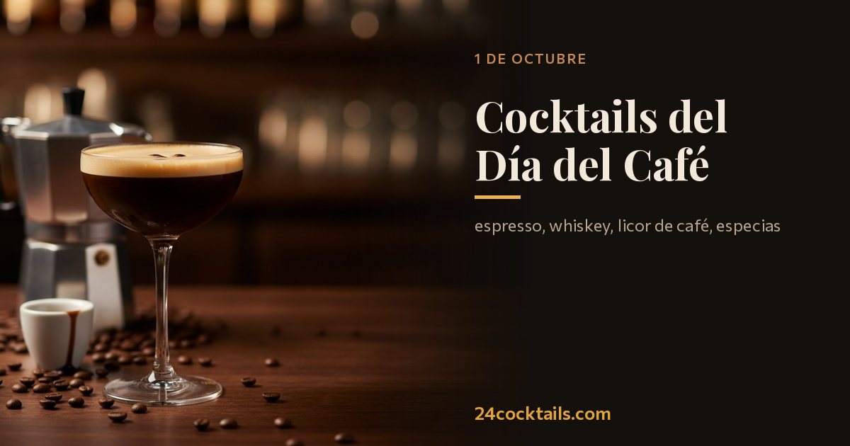 Los 10 mejores cocktails para el Día Internacional del Café
