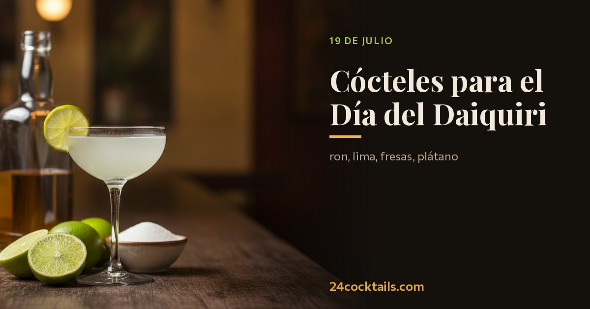 Los 10 mejores cócteles para el Día del Daiquiri