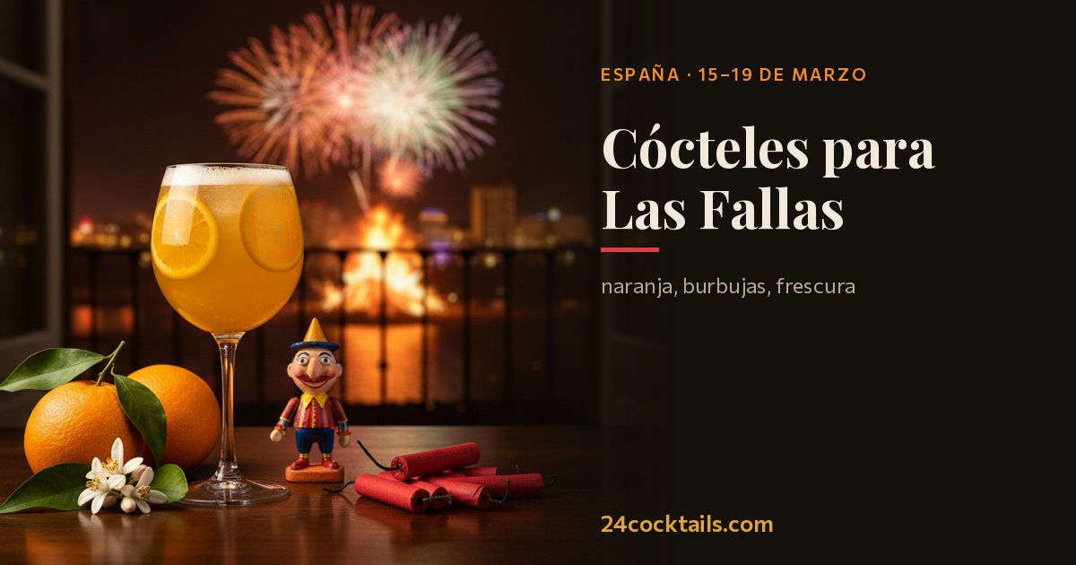 Los 10 mejores cócteles para Las Fallas