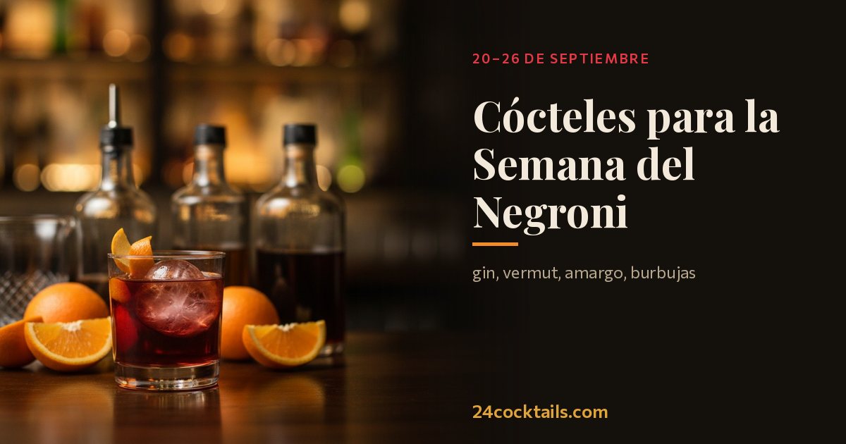 Los 10 mejores cócteles para la Semana del Negroni