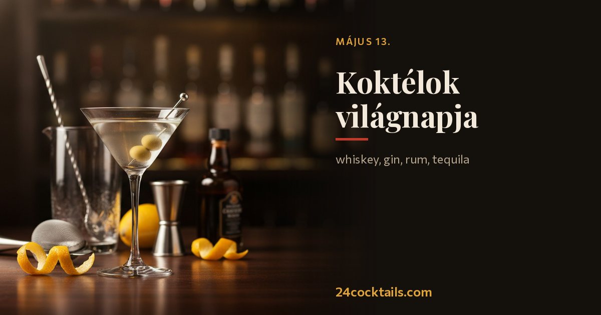 Top 10 koktél az A koktélok világnapjára