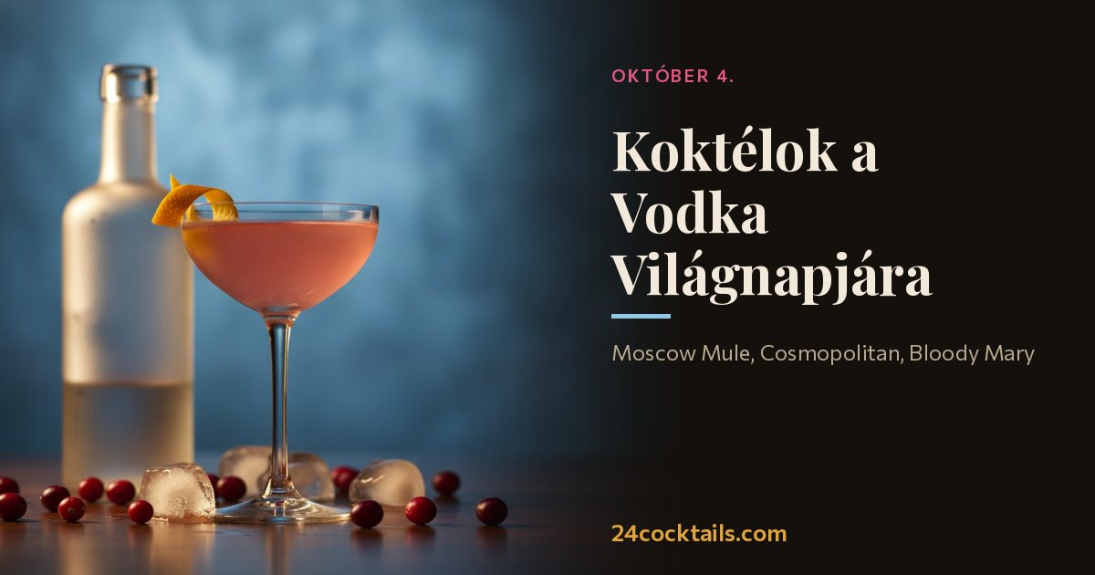 10 koktél az A Vodka Világnapjára
