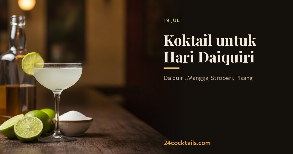 10 Koktail Terbaik untuk Hari Daiquiri
