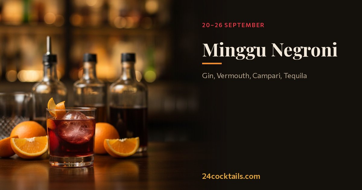 10 Koktail Terbaik untuk Minggu Negroni