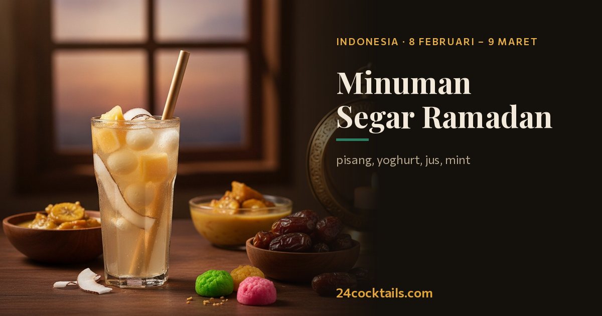 10 Minuman Segar untuk Ramadan
