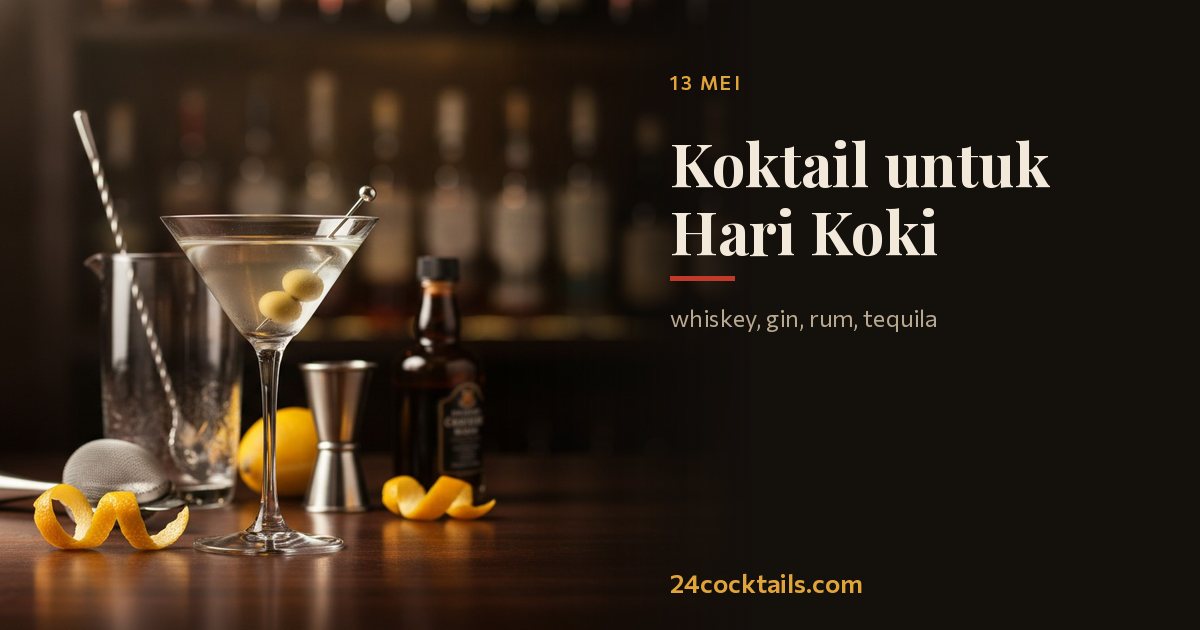 10 Koktail Terbaik untuk Hari Koki Sedunia