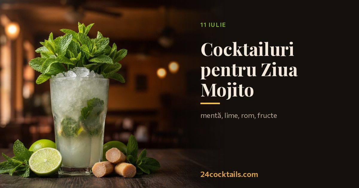Top 10 cocktailuri pentru Ziua Mojito