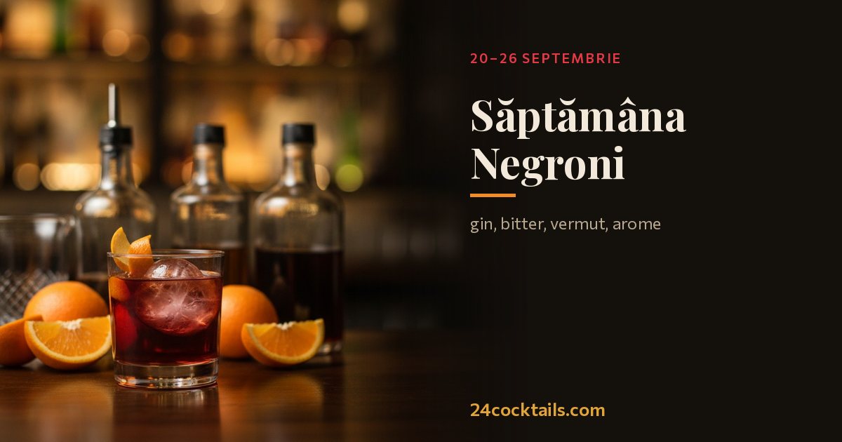 Cele mai bune cocktailuri pentru Săptămâna Negroni