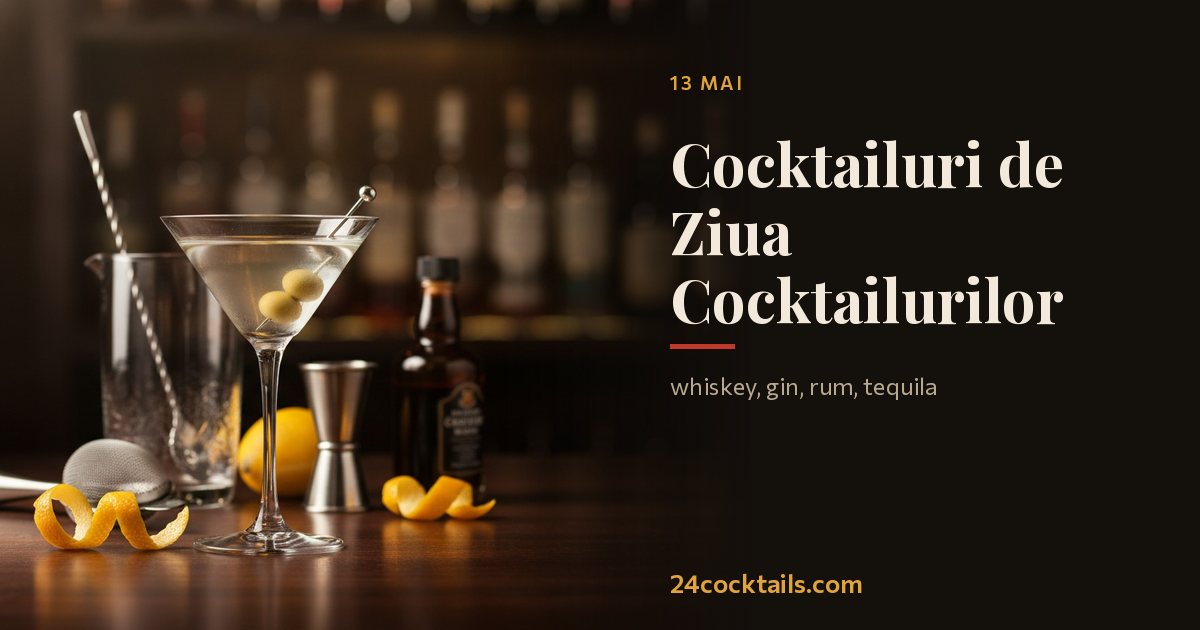 Top 10 cocktailuri pentru Ziua Mondială a Cocktailurilor