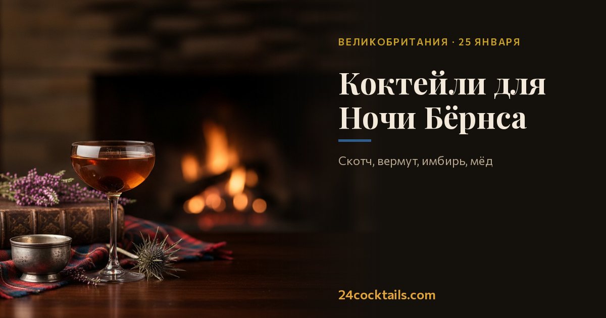 10 коктейлей для Ночи Бёрнса