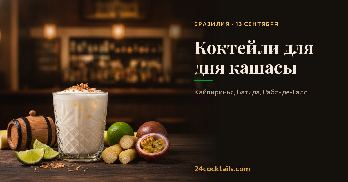 10 коктейлей для Национального дня кашасы