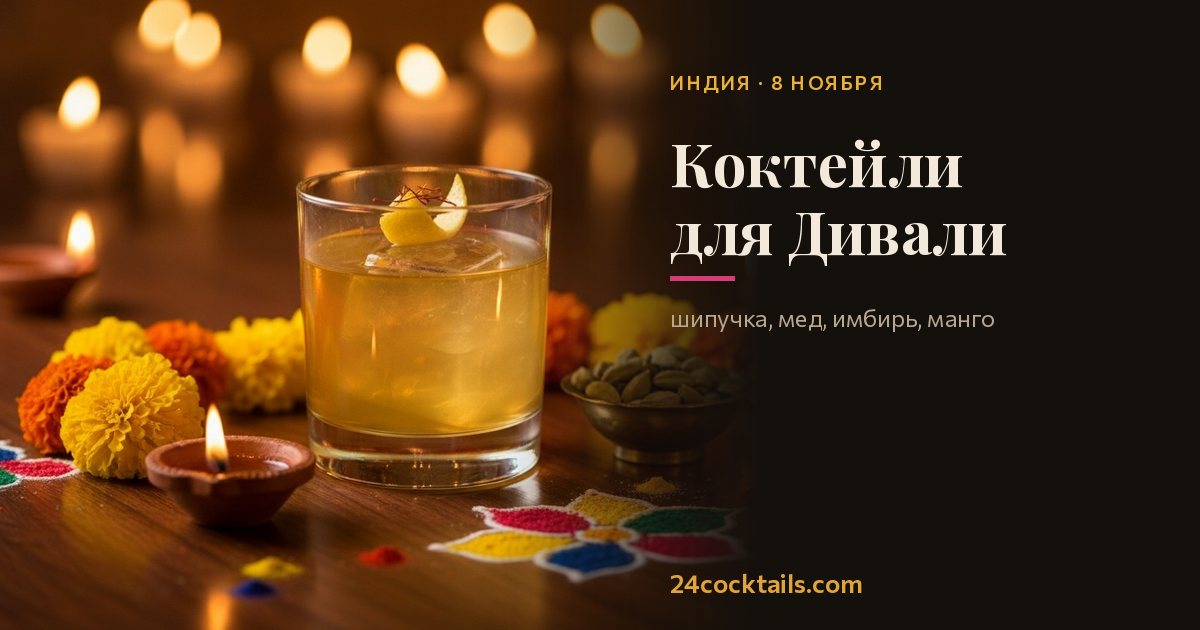 Топ-10 коктейлей для Дивали