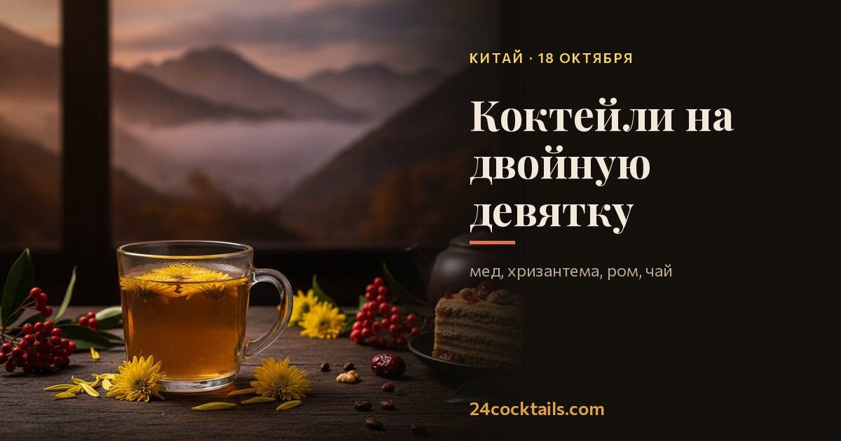 Топ-10 коктейлей на Праздник двойной девятки