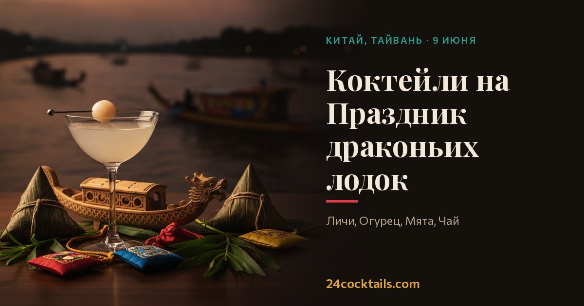 Топ-10 коктейлей на Праздник драконьих лодок