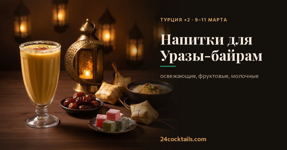 Топ-10 напитков для Уразы-байрам