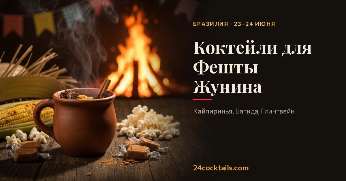 Топ-10 коктейлей для Фешты Жунина