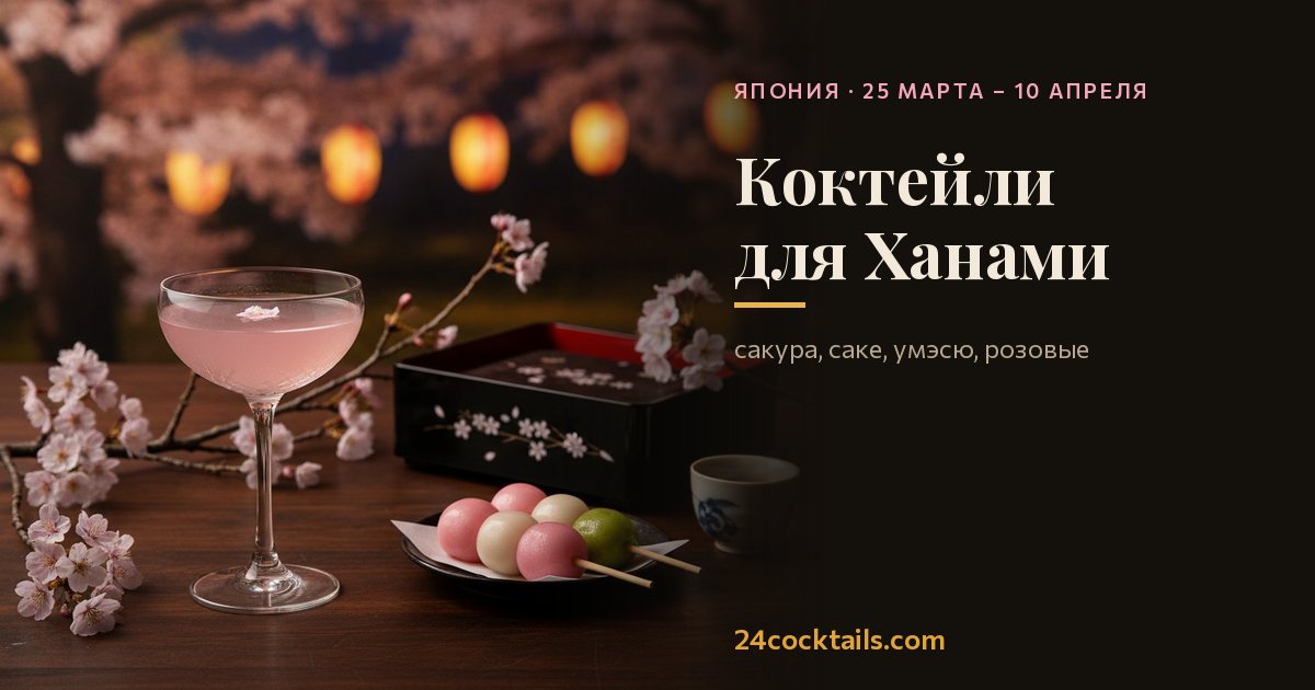 Топ-10 коктейлей для Ханами