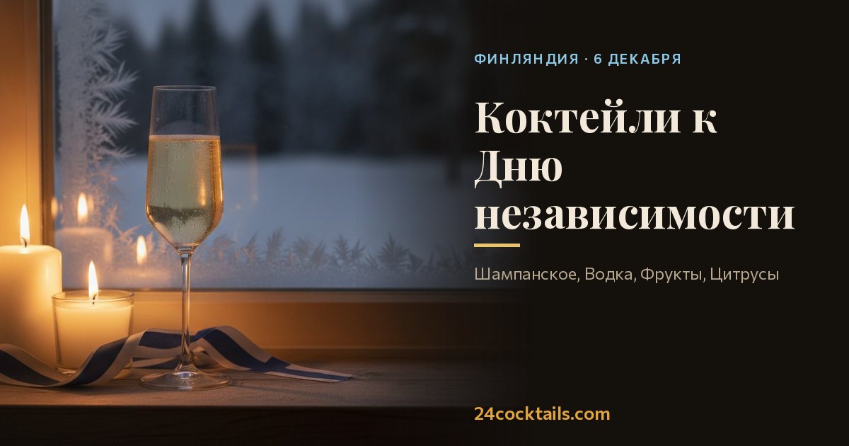 Топ-10 коктейлей к Дню независимости Финляндии
