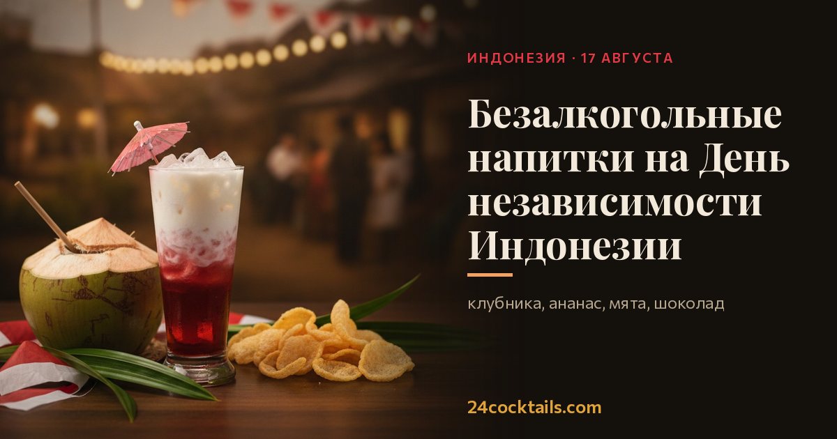 Топ-10 безалкогольных напитков для Дня независимости Индонезии