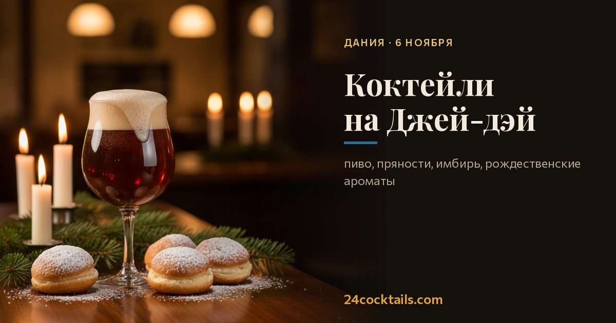 Топ-10 коктейлей на Джей-дэй — выход рождественского пива