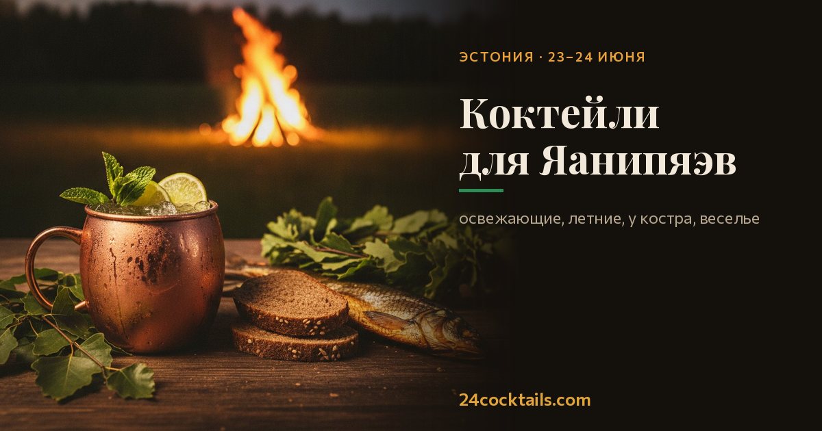 Топ-10 коктейлей для Яанипяэв