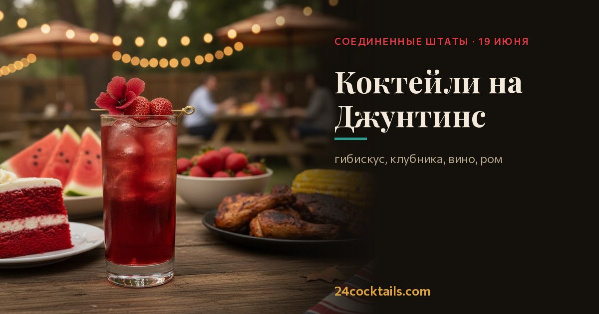 Топ-10 коктейлей на Джунтинс