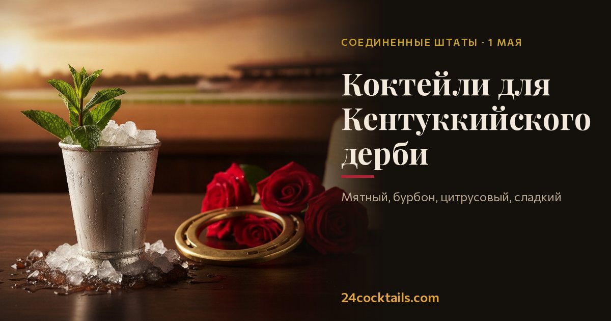 Топ-10 коктейлей для Кентуккийского дерби
