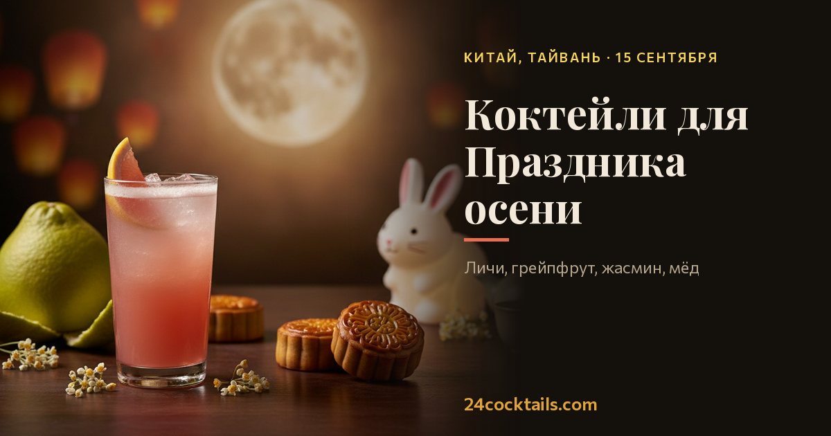 Топ-10 коктейлей для Праздника середины осени