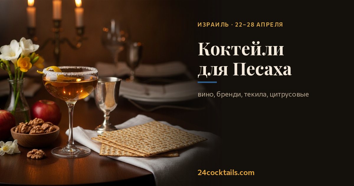 Топ-10 коктейлей для Песаха