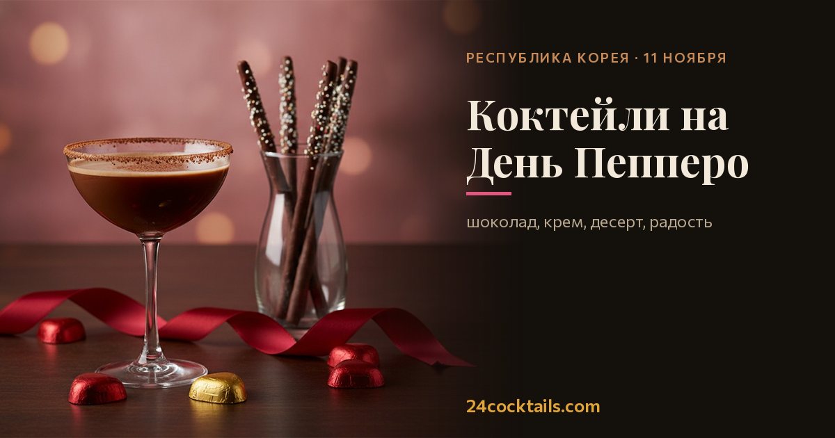 Топ-10 коктейлей для Дня Пепперо