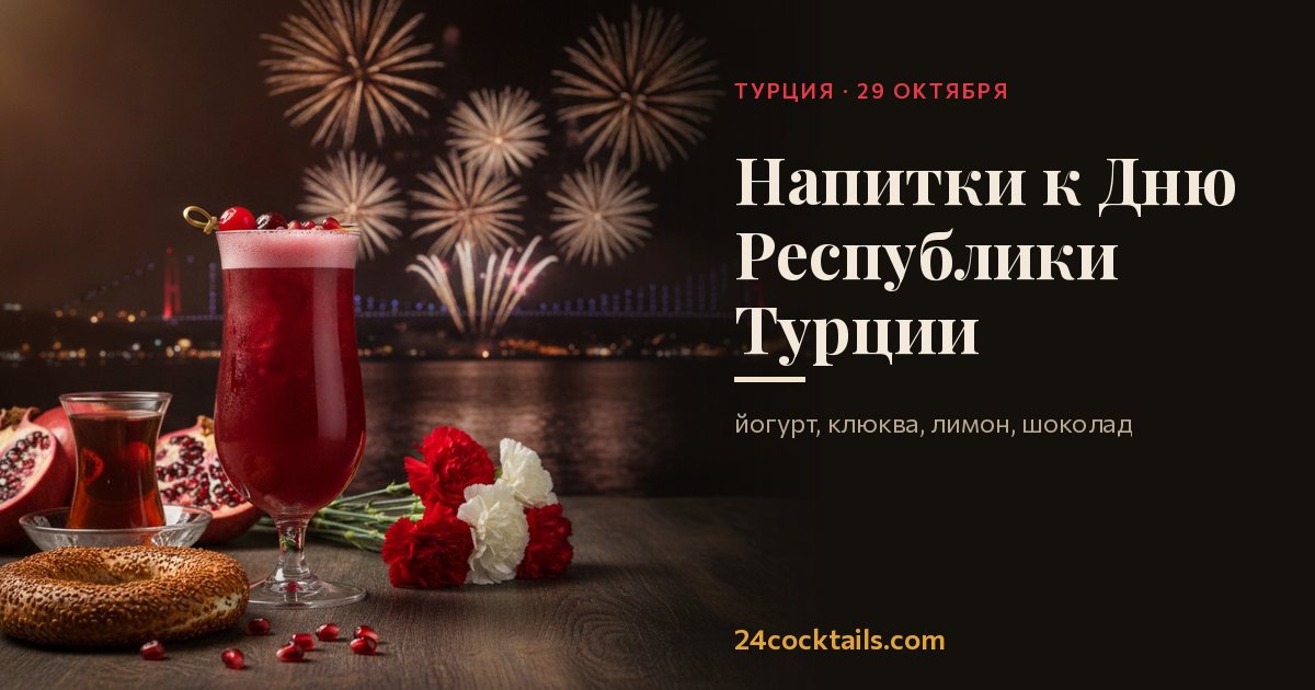 Топ-10 безалкогольных напитков к Дню Республики Турции