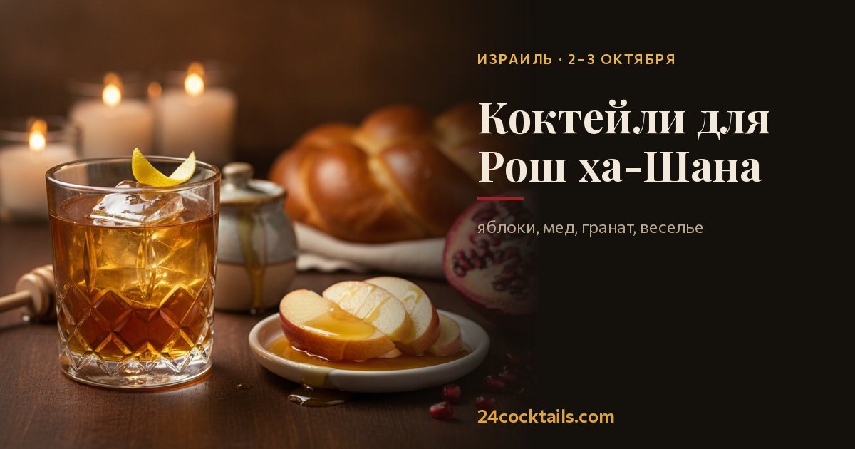 10 коктейлей для Рош ха-Шана
