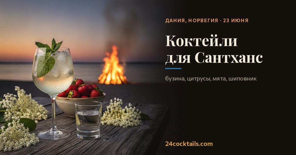 Топ-10 коктейлей для Сантханс