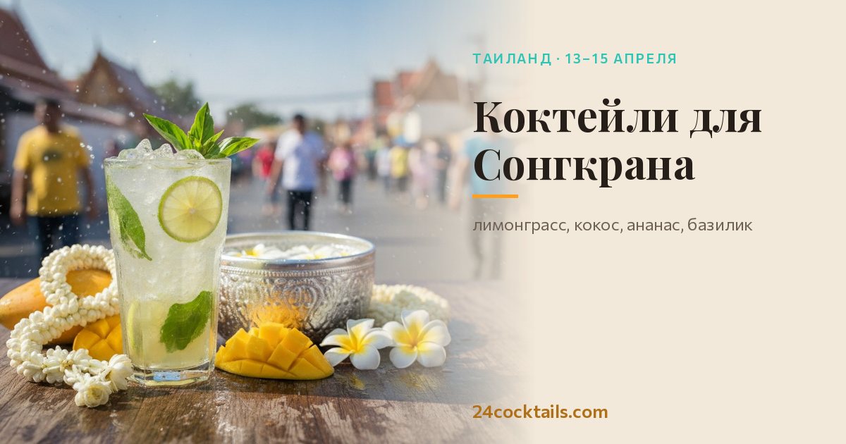 10 коктейлей для Сонгкрана