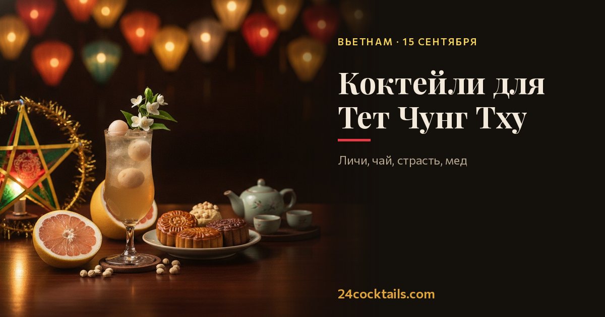 Топ-10 коктейлей для Тет Чунг Тху
