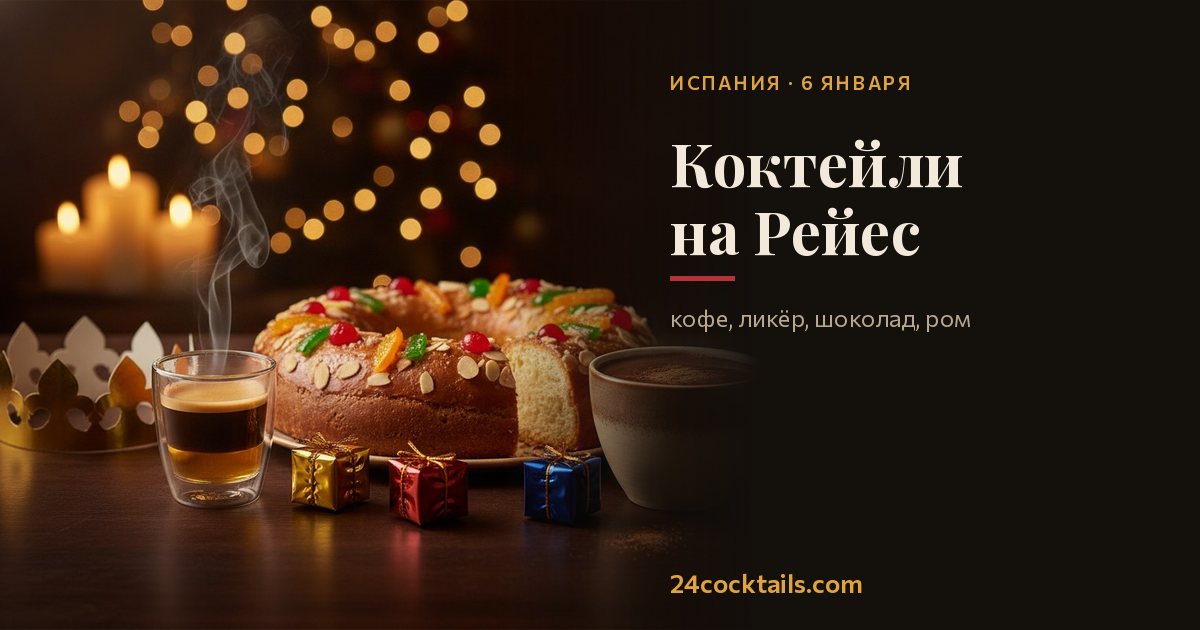 Топ-10 коктейлей для Дня трёх королей