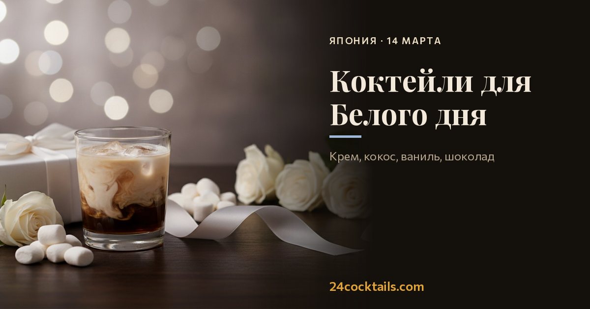 Топ-10 коктейлей для Белого дня
