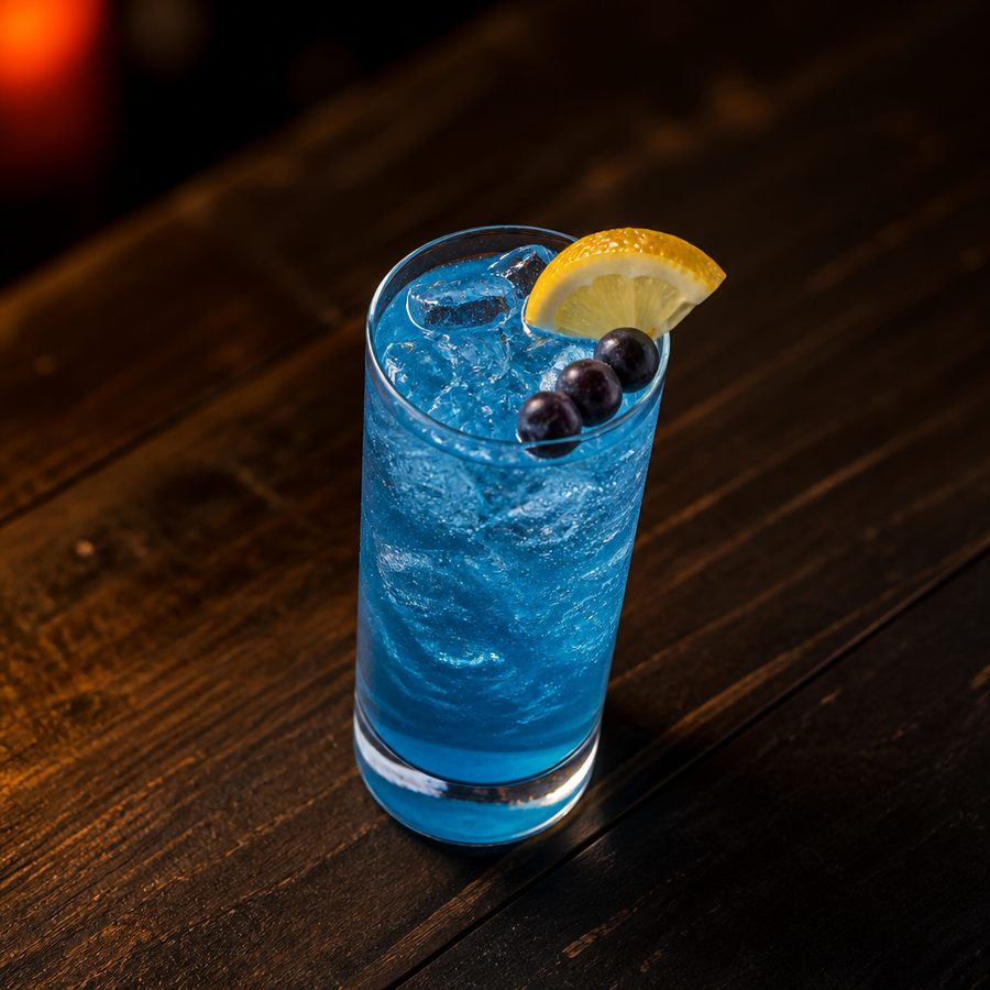 501 Blue koktél recept