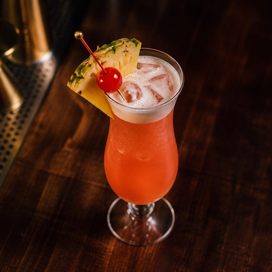 Adam's Singapore Sling (Variation on Dale DeGroff) สูตรค็อกเทล