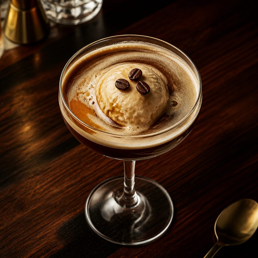 Affogato Koktel recept za koktel