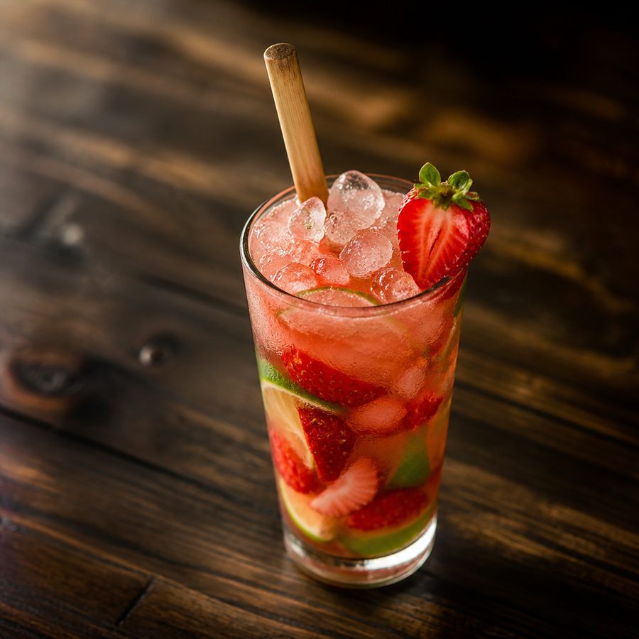 Amanda's Strawberry Caipirinha resep koktail