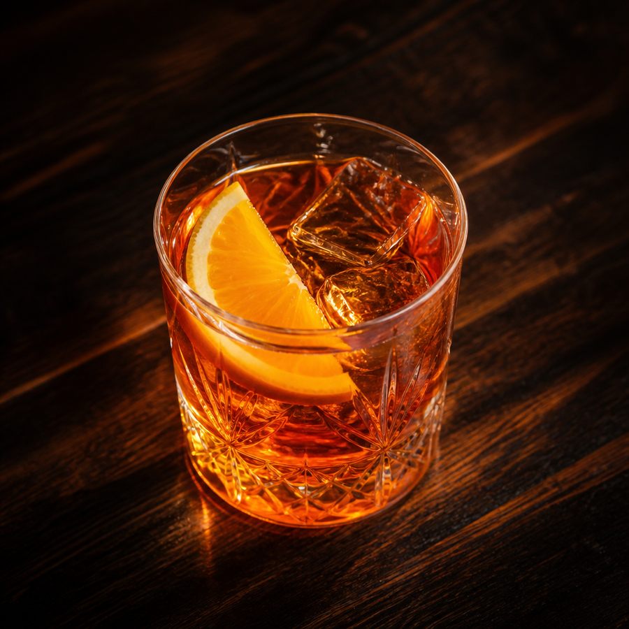 Рецепт коктейлю Amber Negroni