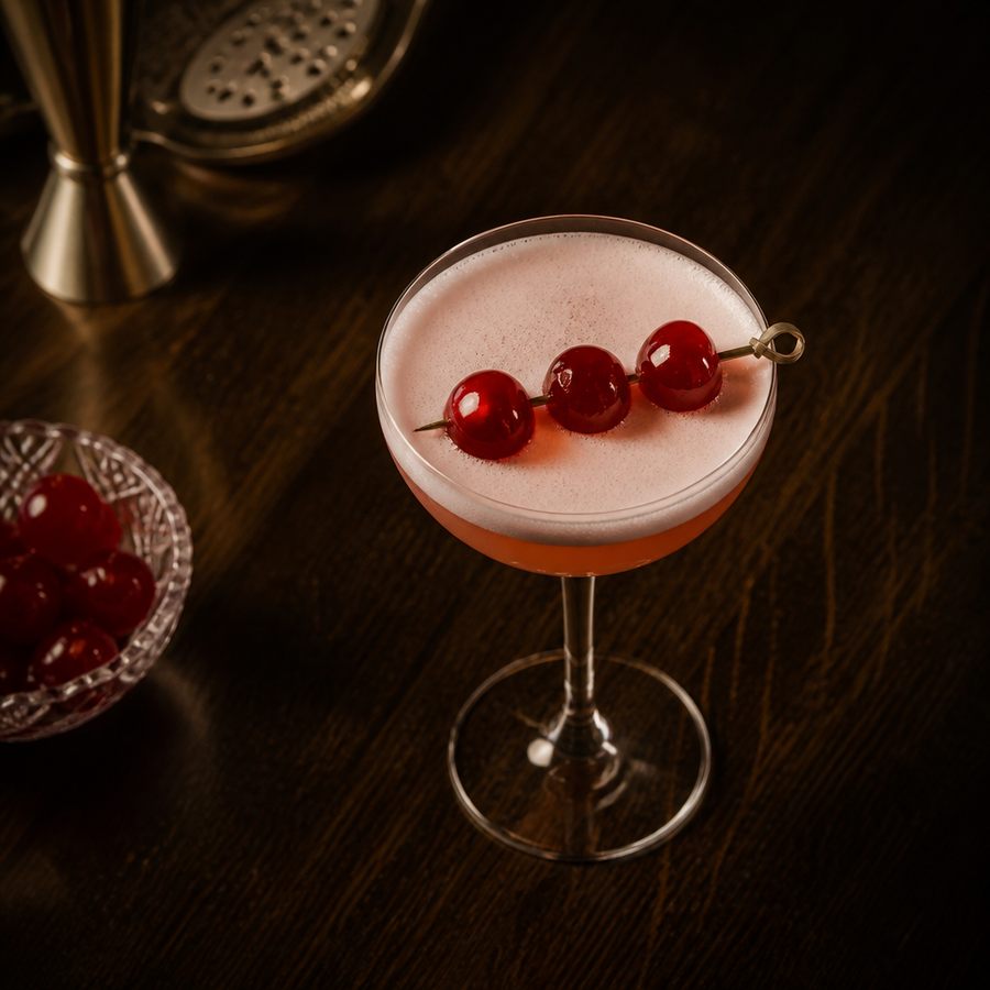Angov Cherry Bakewell recept za koktel